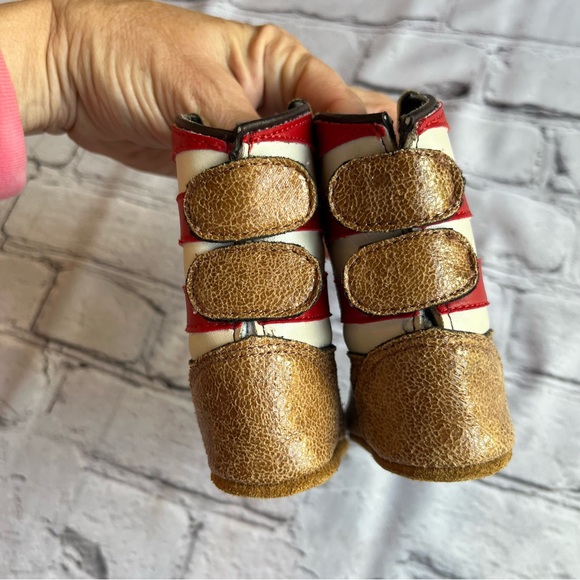 Old West Babybooties Soft Shoes American flag western - Picture 9 of 11